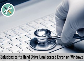 7 Solutions to fix Hard Drive Unallocated Error on Windows 10