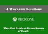 How to Fix when Xbox One Stuck on Green Screen Xbox One Stuck on Green Screen