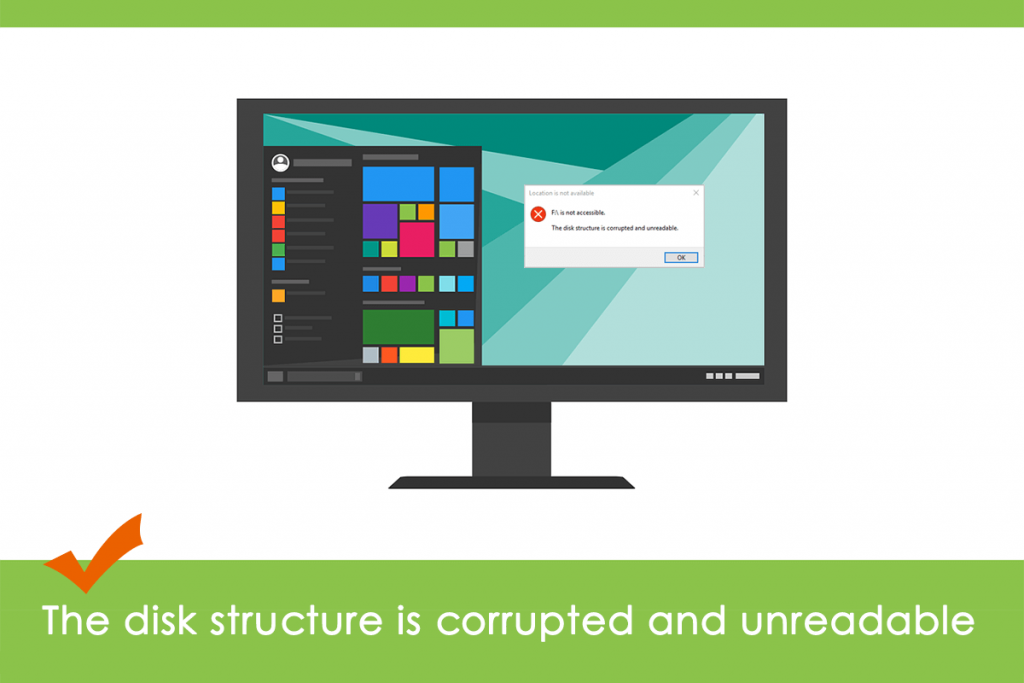 The disk structure is corrupted and unreadable_featured
