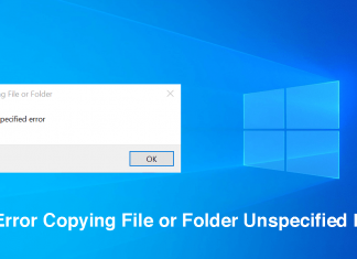 5 Ways to Fix “Error Copying File or Folder Unspecified Error” Error copying file or folder unspecified error
