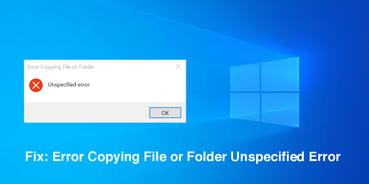 Files copy error. Copied Error.
