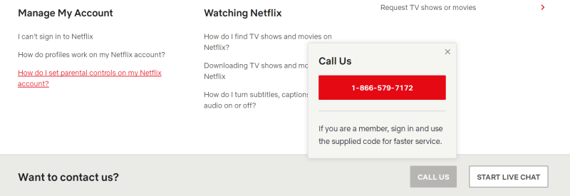 Netflix Call US