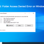 6 Useful Solutions to Fix the “Folder Access Denied Error on Windows 10” Folder Access Denied Error on Windows 10_featured