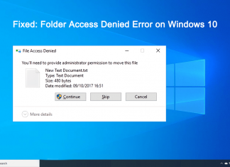 6 Useful Solutions to Fix the “Folder Access Denied Error on Windows 10” Folder Access Denied Error on Windows 10_featured