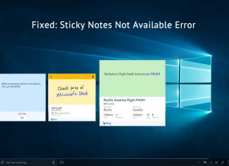 How to Fix Sticky Notes Not Available Error and Recover Sticky Notes? Sticky Notes Not Available Error_featured