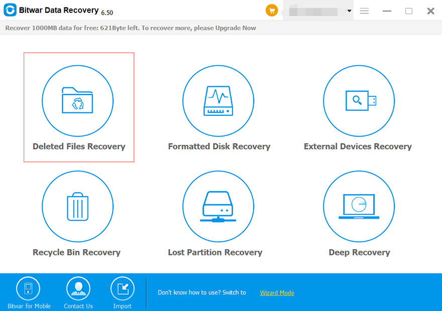 Deleted Files Recovery