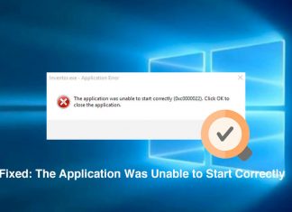7 Solutions to the Application Was Unable to Start Correctly Error The Application Was Unable to Start Correctly Error
