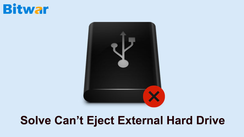 Can’t Eject External Hard Drive on Windows 10
