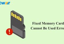 4 Practical Solutions to Fix “Memory Card Cannot Be Used’ Error memory card cannot be used error image