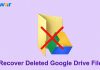 3 Best Solutions to Recover Deleted Google Drive Files Recover Deleted Google Drive Files