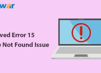 3 Practical Solution to Solve “Error 15 File Not Found” Issue On Windows Error 15 File Not Found